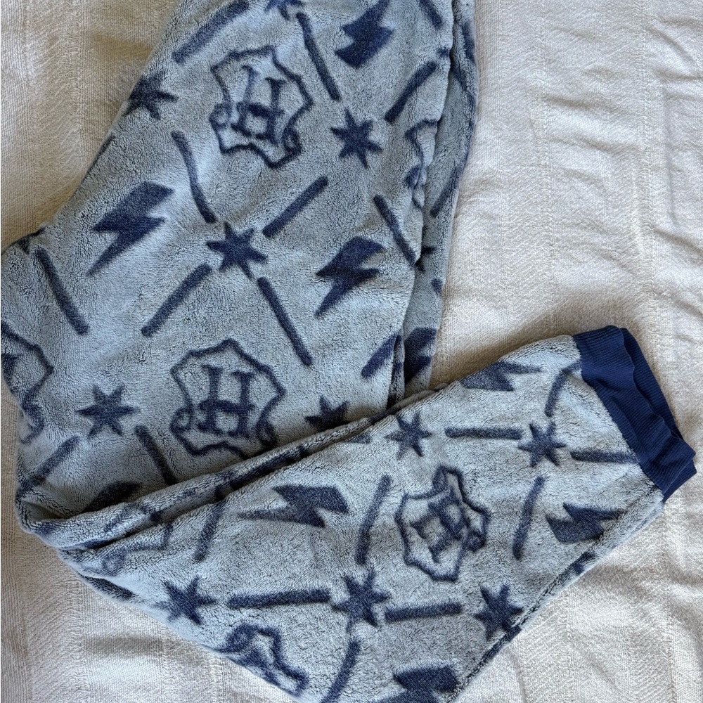 Warner Bros. Blue and Gray Pajama Pants